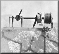 The technology used for mapping Crater Lake, July 1886.