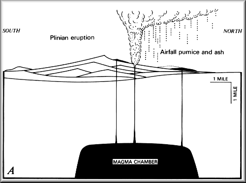 plinian eruption diagram